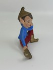 Vintage Holland Mold Ceramic Pixie Figurine     Sitting Thinking Boy Elf