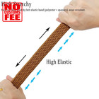 2 Pack 1   Narrow Width Elastic Belt  Stretch Braided Skinny Fabric Woven Women