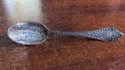 Souvenir Spoon Spokane Falls Washington Sterling Silver Hand Engraved Bowl 
