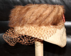 Vintage Lot Of 4 Ladies Dress Hats Feathers Netting Felt Fur Millinery