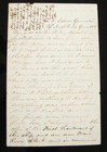 Civil War Iowa Rebel Soldier Letter To His Wife- He Deserts    Joins The Us Navy