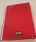 Pioneer Photo Album Red Fabric Frame Bi-directional Memo Photo Album 4x6