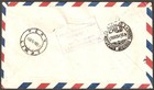 1081 Peru To Chile Registered Air Mail Cover 1954 Lima - Santiago