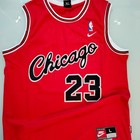 Michael Jordan Signed Autographed Chicago Bulls Red Jersey  23 