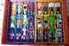48 Vintage Hot Wheels Lot 1969 - 1995 Models Cars And Trucks With Fast Lane Case