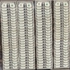 One Dollar Star Note Replacement Bills Lot Of 100 Series  new York   b  Seal 