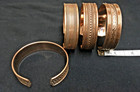 Vintage Adjustable Unisex Random Pick Wide Cuff Bracelet Copper   3 4    India