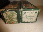 Ampico Player Piano Rolls Lot Of 8 With Christmas Music And Word Rolls