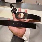 Coach Men s Buckle Signature 38 Mm Cut To Size Belt - Black