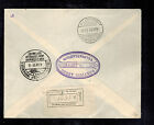 1932 Paraguay Graf Zeppelin Cover To Braunschweig Germany Lz 127 Star Of David