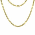 14k Solid Gold Miami Cuban Link Chain Necklace 4mm-6mm Size 7-30 Inches