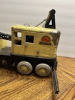 Vintage 1950s Rare Louis Marx Lumar Mobile Crane Truck Pressed Steel Toy