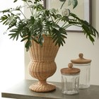 Verona Rattan Wicker Urn