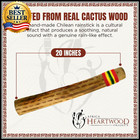 20  Cactus Rainstick From Chile - Authentic Handcrafted Rain Stick Musical Instr