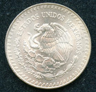 1985 Mexico Onza  1 Oz Silver Libertad - Toned