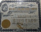 Cancelled 1898 Stock Certificate-new Deal Land   Water Company San Dimas Ca  84