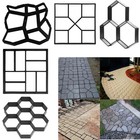 Garden Paving Mould Diy Path Maker Concrete Mould Brick Pavement Cement Mold