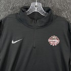 Georgia Bulldogs Pullover Men s Large Black 2021 National Champions Nike Dri-fit