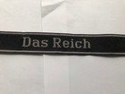 Original Wwii Era German Sleeve Band   Das Reich     Super Condition  Very Rare