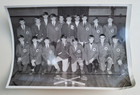 Lot Of 4 Vintage Photos Baseball   Football Teams - Wheaton  Il    Fairfield  Ne