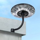 360   Round Solar Street Light Outdoor Led Flood Light Dusk To Dawn Motion Sensor