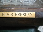 Elvis  Presley Nite Light Lucite resin  3-d  Sculpture By Illusions  7   X 7  