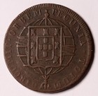 1821 R Brazil 80 R  is Copper Coin Jo  o Vi Km 342 2