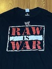 Wwe Raw Is War Retro Logo T-shirt Wrestling Wwf Shirt Tee Size Xl