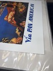 1999 Fly To South Sea Isles Via Pan American Airlines Travel Promo Poster 24x36