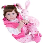 Lifelike Reborn Baby Doll Girl 22 Inch Realistic Silicone Weighted Soft Body