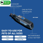 Dremel Pawcontrol 7760 Dog Nail Grinder Cordless Rechargeable Pet Grooming Tool