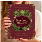 The Natural Healing Handbook  Spiral-bound Guide For Herbal Remedies And Natural