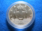 2015 U S Marshal  Silver Dollar  - Gem Cameo Proof Uncirculated
