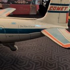 Yonezawa Comet Jetliner Tin Toy Friction Motor Airplane No  17 De Havilland Rare