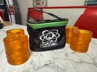 New Set Of 8 Pacesetter Indoor Roller Skate Wheels 94a Orange