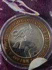 Limited Edition  10 Circuscircus Hotel Casino Gaming Token  999 Fine Silver