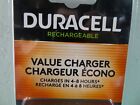 New Duracell Rechargeable Value Charger W  4 Aa Nimh Batteries - Sealed