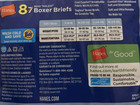 8-pk Hanes Tagless Boys    Boxer Briefs Multipack Comfort Soft Waistband Small 6-7