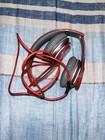 Beats By Dr  Dre Solo Hd Special Edition Red Wired Headphones Tested Working