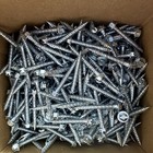  1000  Zip Screws 10 X 1-1 2 Self-piercing Hex Washer Head Sheet Metal Ul6