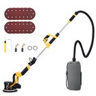 9  Drywall Sander Vacuum System 850w Variable Speeds Led   12pcs Sanding Pads