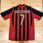 Ac Milan Shevchenko  7 - Signed By The Team With Coa