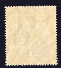 Bermuda 1937 Kgv Postal Fiscal 12s6d Grey   Orange  ch  Mlh  Sg F1 