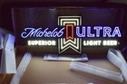 Michelob Ultra Superior Light Beer Led Sign Motion Animated Optional Bar Sign