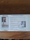 Nib Needle Needs Necessaire Floor Stand - Adjustable Wood Embroidery   