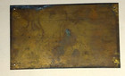 Antique Keystone Detective Agency Pittsburg   Brass Protected Advertising Sign