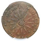 1786 Rr-8 R-4 Pcgs Vf 35 Vermont Colonial Copper Coin