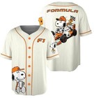 Snoopy Formula 1 Car Jersey  Mclaren F1 Car Jersey