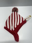 Cat   Jack Striped Red   White Candy Cane Winter Hat  Bonnet