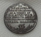 1790 s J  Palmer Mail Coach Halfpenny Conder Token D h 363 High Grade